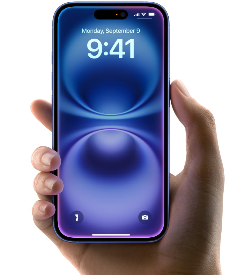 iPhone 16 display
